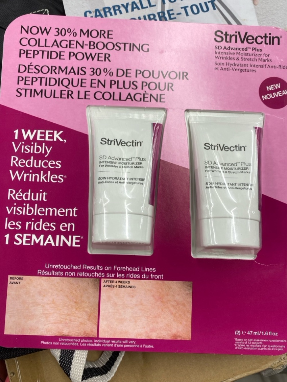 StriVectin SD Advanced Plus Intensive Moisturizer Duo – Pink and White Packaging